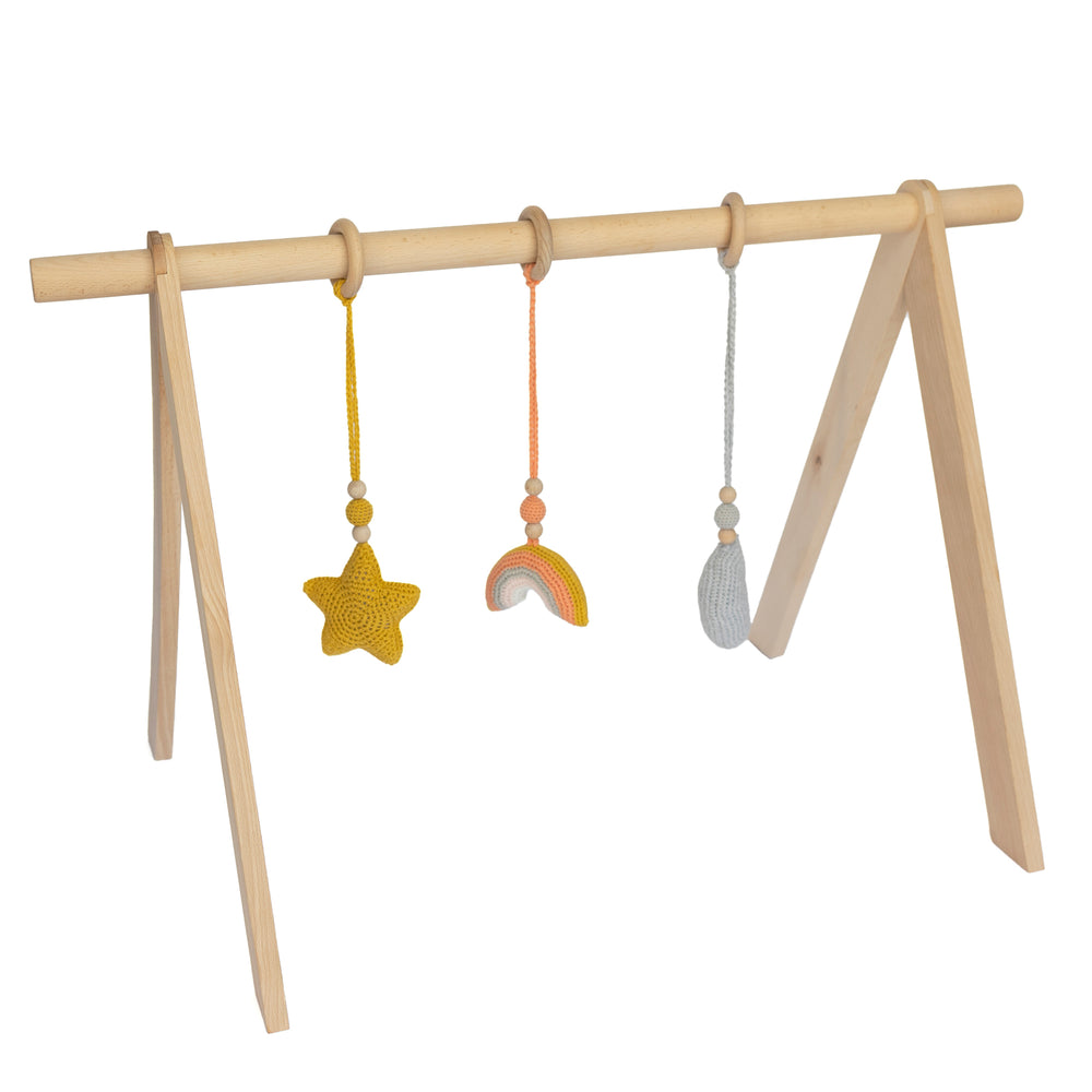 Reach for the Sky<br>Wooden Play Gym